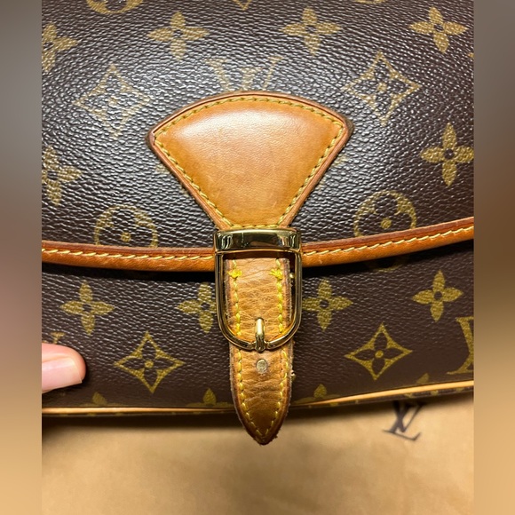 Louis Vuitton Monogram Updated & Enhanced Sologne Diane Bag Crossbody Shoulder - Picture 8 of 13